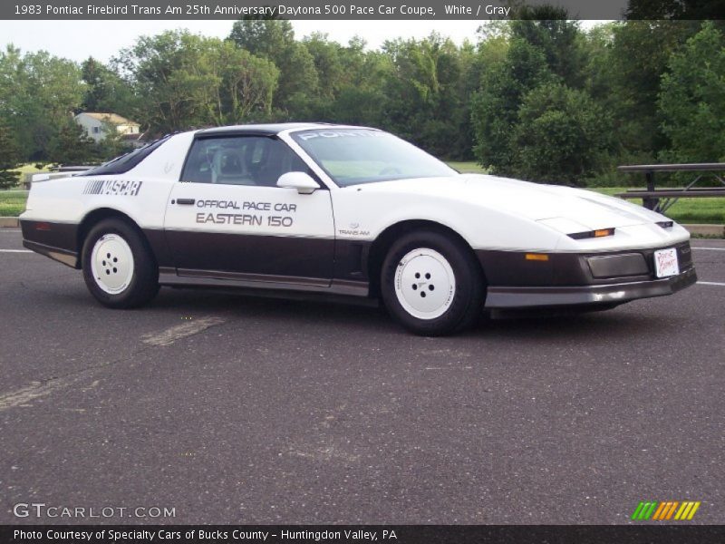  1983 Firebird Trans Am 25th Anniversary Daytona 500 Pace Car Coupe White