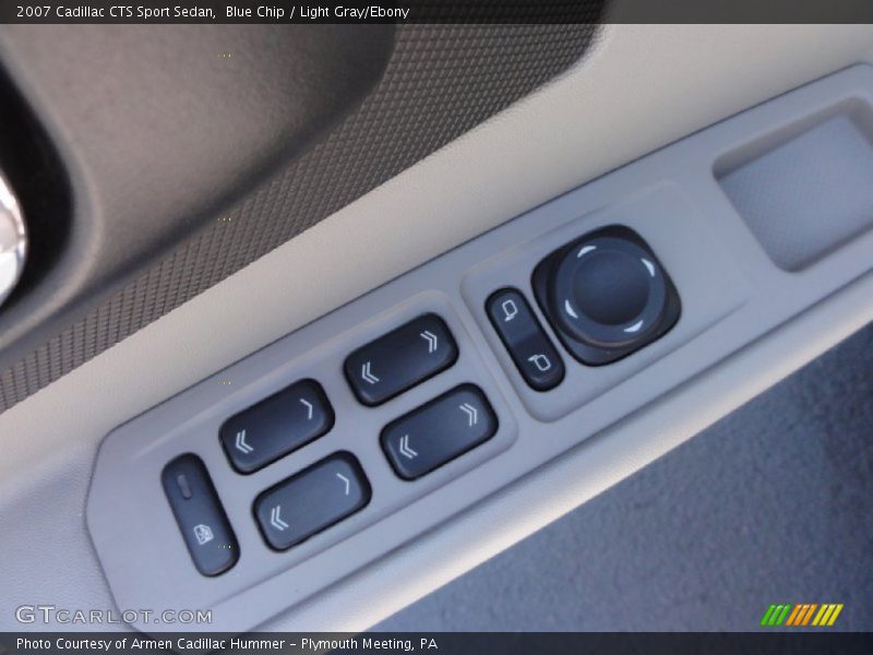 Blue Chip / Light Gray/Ebony 2007 Cadillac CTS Sport Sedan