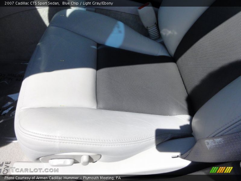 Blue Chip / Light Gray/Ebony 2007 Cadillac CTS Sport Sedan