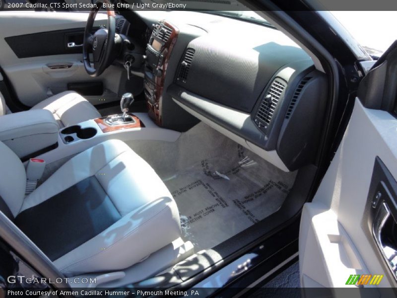 Blue Chip / Light Gray/Ebony 2007 Cadillac CTS Sport Sedan