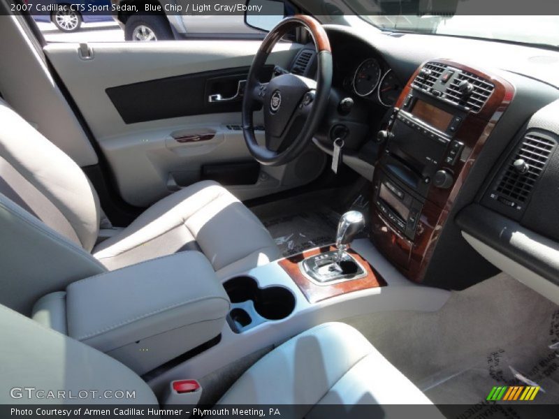 Blue Chip / Light Gray/Ebony 2007 Cadillac CTS Sport Sedan