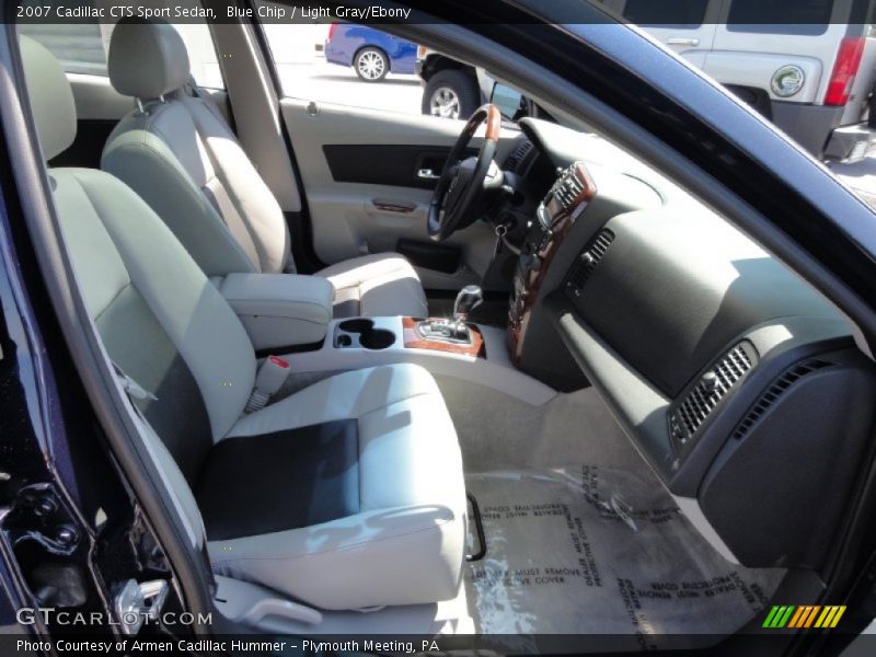 Blue Chip / Light Gray/Ebony 2007 Cadillac CTS Sport Sedan