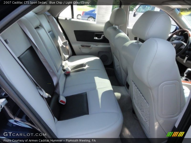 Blue Chip / Light Gray/Ebony 2007 Cadillac CTS Sport Sedan