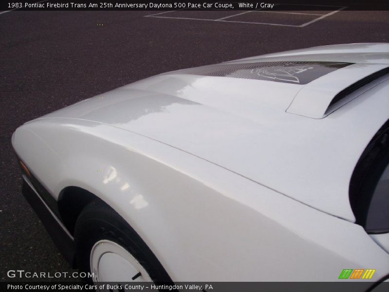 White / Gray 1983 Pontiac Firebird Trans Am 25th Anniversary Daytona 500 Pace Car Coupe