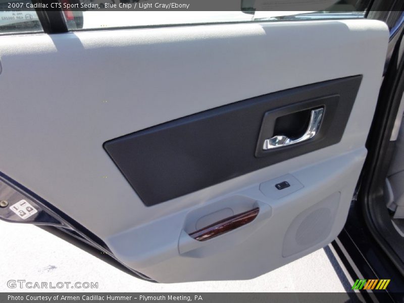 Blue Chip / Light Gray/Ebony 2007 Cadillac CTS Sport Sedan