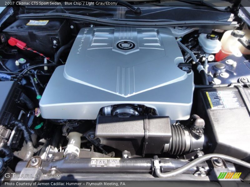 Blue Chip / Light Gray/Ebony 2007 Cadillac CTS Sport Sedan