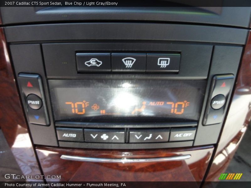 Blue Chip / Light Gray/Ebony 2007 Cadillac CTS Sport Sedan