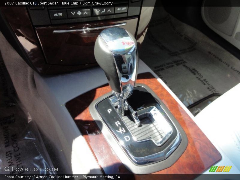 Blue Chip / Light Gray/Ebony 2007 Cadillac CTS Sport Sedan