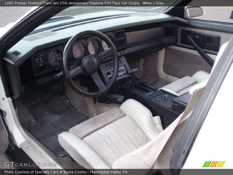 Dashboard of 1983 Firebird Trans Am 25th Anniversary Daytona 500 Pace Car Coupe