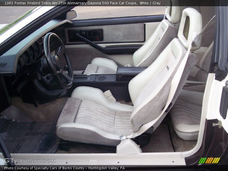  1983 Firebird Trans Am 25th Anniversary Daytona 500 Pace Car Coupe Gray Interior