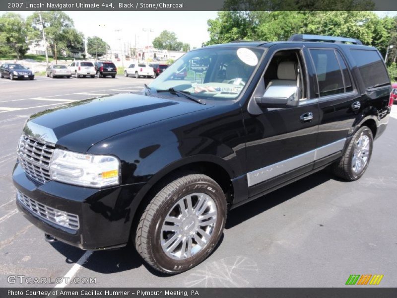 Black / Stone/Charcoal 2007 Lincoln Navigator Ultimate 4x4