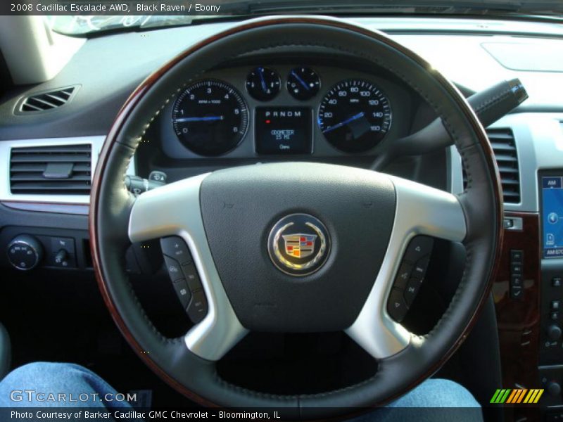 Black Raven / Ebony 2008 Cadillac Escalade AWD