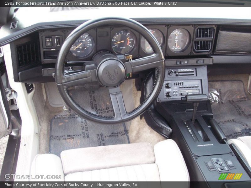 Dashboard of 1983 Firebird Trans Am 25th Anniversary Daytona 500 Pace Car Coupe