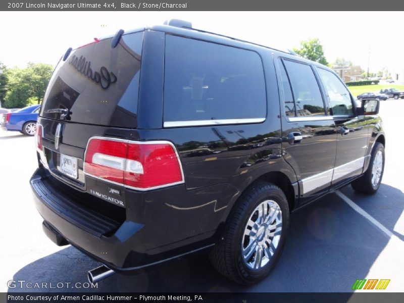 Black / Stone/Charcoal 2007 Lincoln Navigator Ultimate 4x4