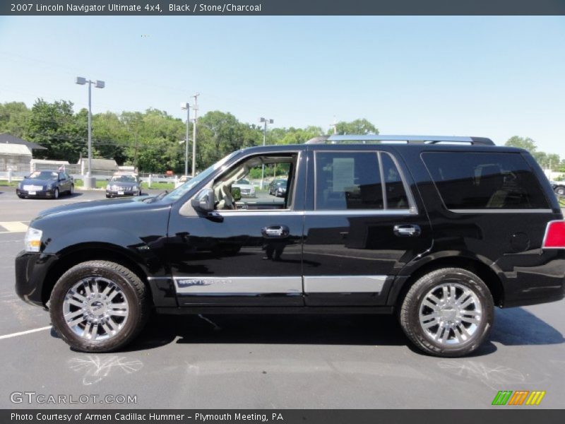 Black / Stone/Charcoal 2007 Lincoln Navigator Ultimate 4x4