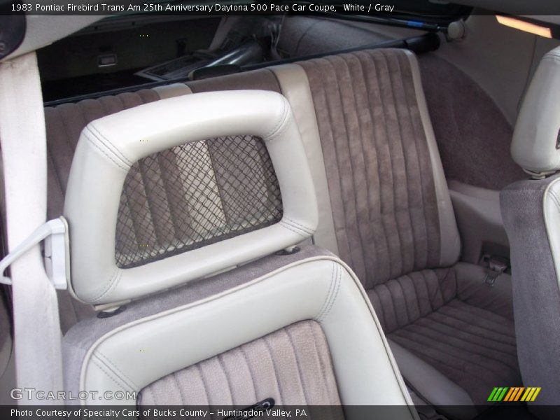 White / Gray 1983 Pontiac Firebird Trans Am 25th Anniversary Daytona 500 Pace Car Coupe