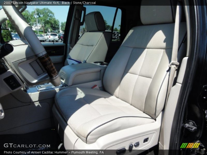 Black / Stone/Charcoal 2007 Lincoln Navigator Ultimate 4x4