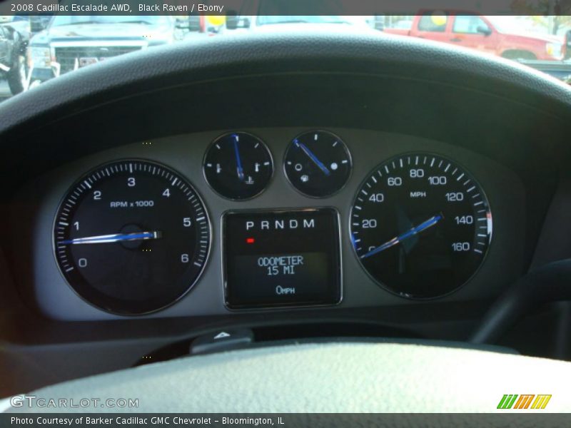 Black Raven / Ebony 2008 Cadillac Escalade AWD