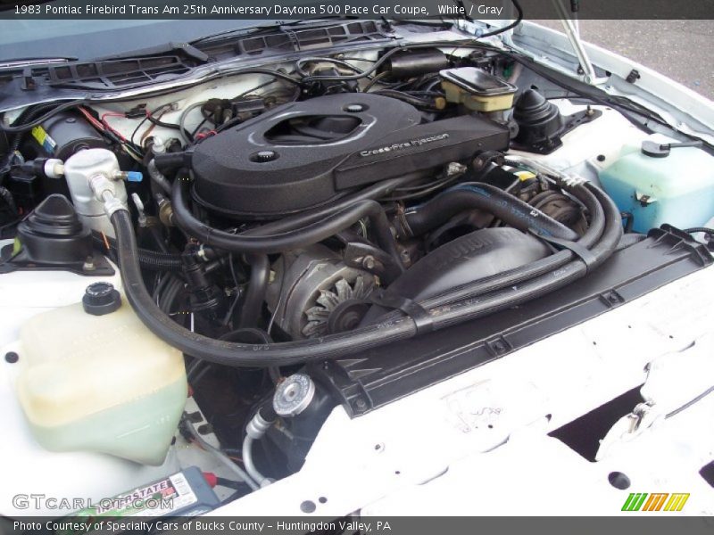  1983 Firebird Trans Am 25th Anniversary Daytona 500 Pace Car Coupe Engine - 5.0 Liter OHV 16-Valve V8