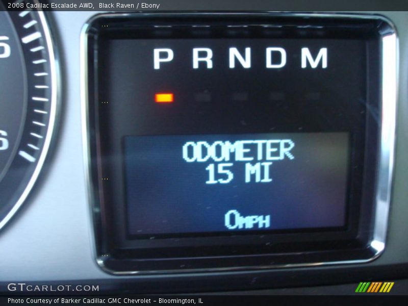 Black Raven / Ebony 2008 Cadillac Escalade AWD