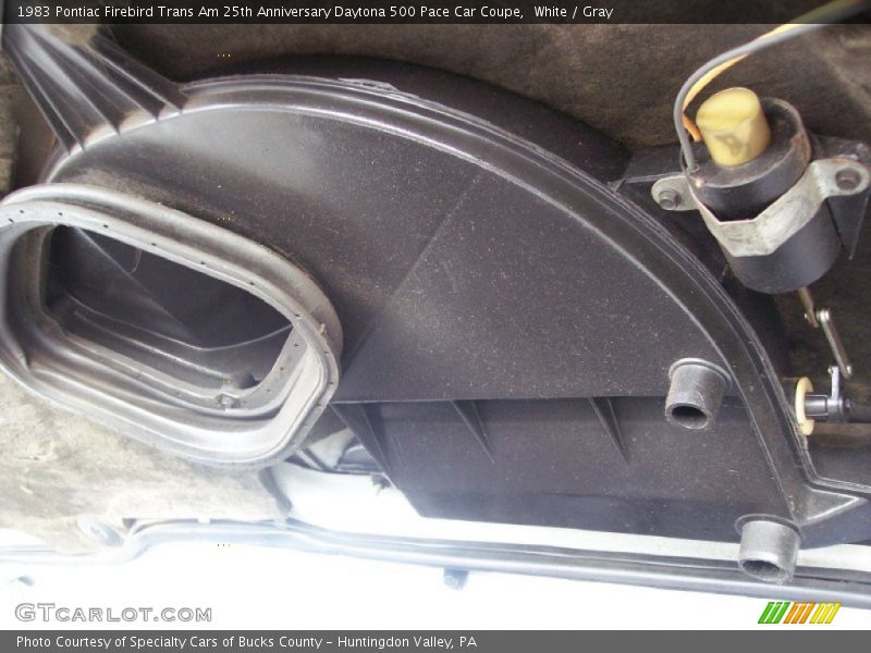 White / Gray 1983 Pontiac Firebird Trans Am 25th Anniversary Daytona 500 Pace Car Coupe