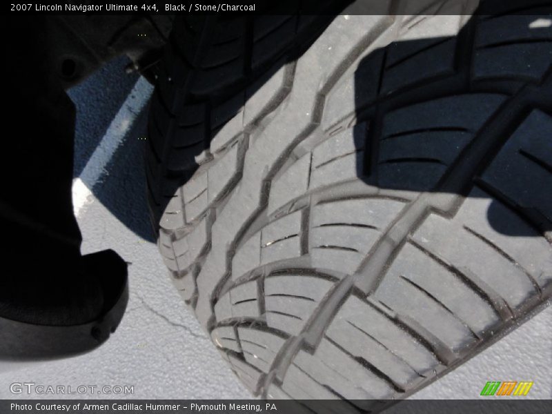 Black / Stone/Charcoal 2007 Lincoln Navigator Ultimate 4x4