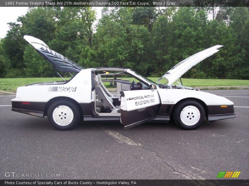  1983 Firebird Trans Am 25th Anniversary Daytona 500 Pace Car Coupe White