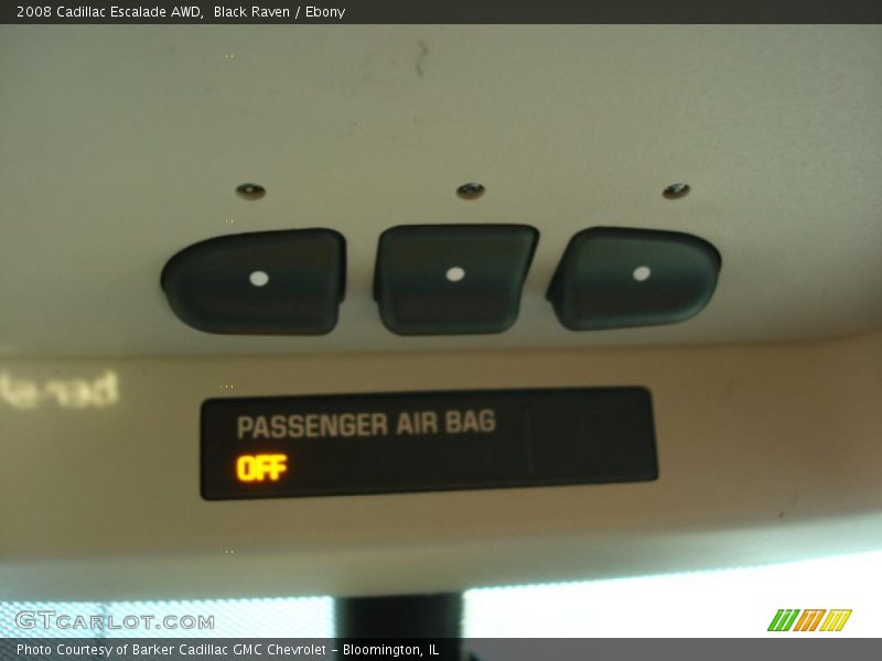 Black Raven / Ebony 2008 Cadillac Escalade AWD