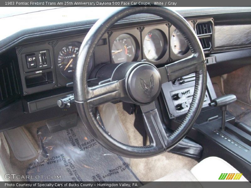  1983 Firebird Trans Am 25th Anniversary Daytona 500 Pace Car Coupe Steering Wheel