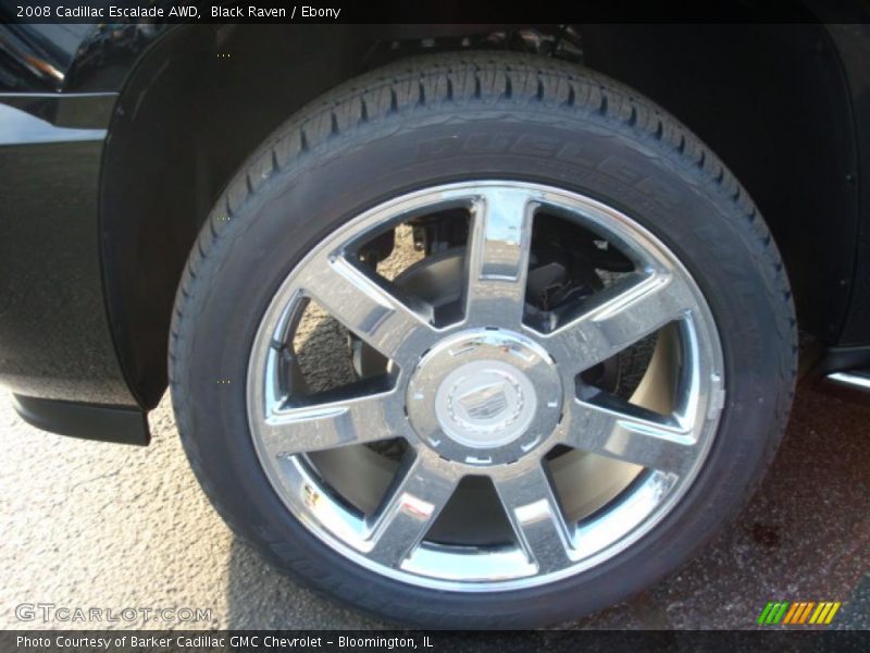 Black Raven / Ebony 2008 Cadillac Escalade AWD