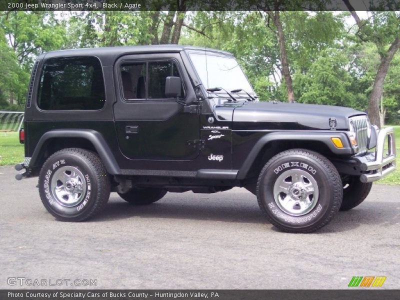 Black / Agate 2000 Jeep Wrangler Sport 4x4
