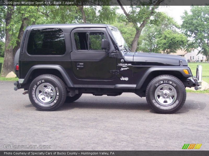 Black / Agate 2000 Jeep Wrangler Sport 4x4
