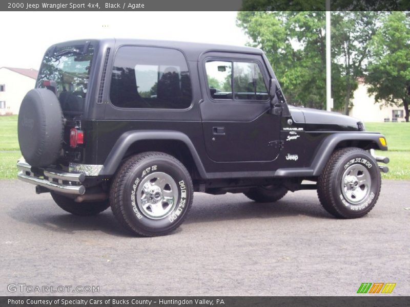 Black / Agate 2000 Jeep Wrangler Sport 4x4
