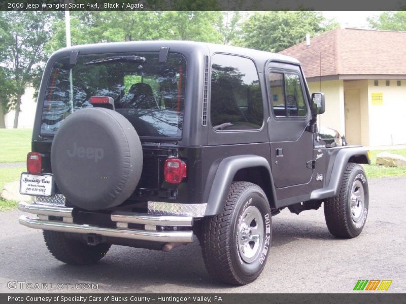 Black / Agate 2000 Jeep Wrangler Sport 4x4