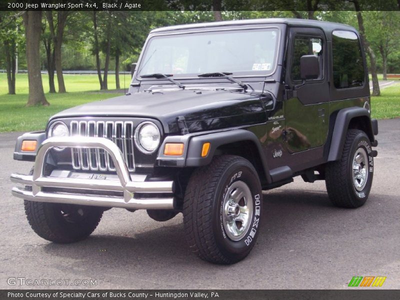 Black / Agate 2000 Jeep Wrangler Sport 4x4