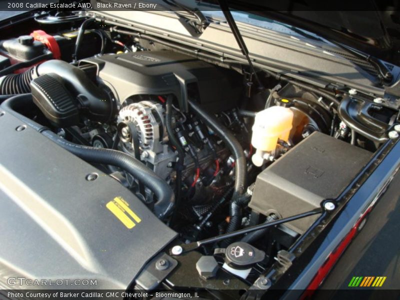 Black Raven / Ebony 2008 Cadillac Escalade AWD
