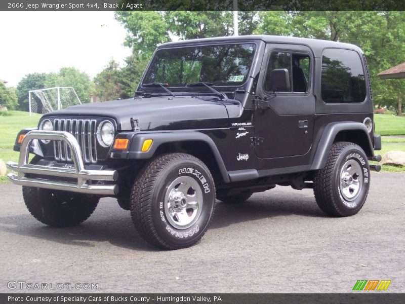 Black / Agate 2000 Jeep Wrangler Sport 4x4