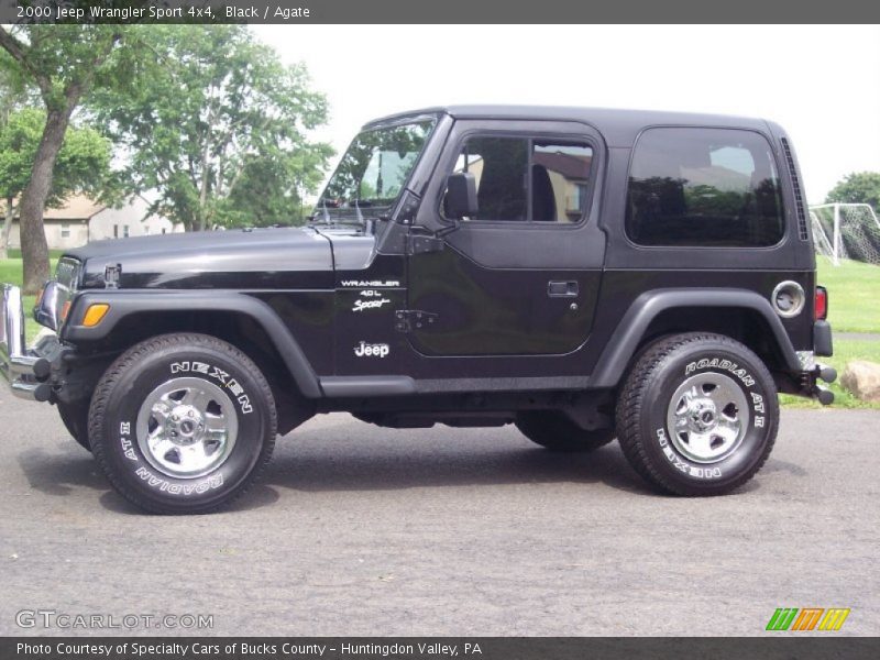Black / Agate 2000 Jeep Wrangler Sport 4x4