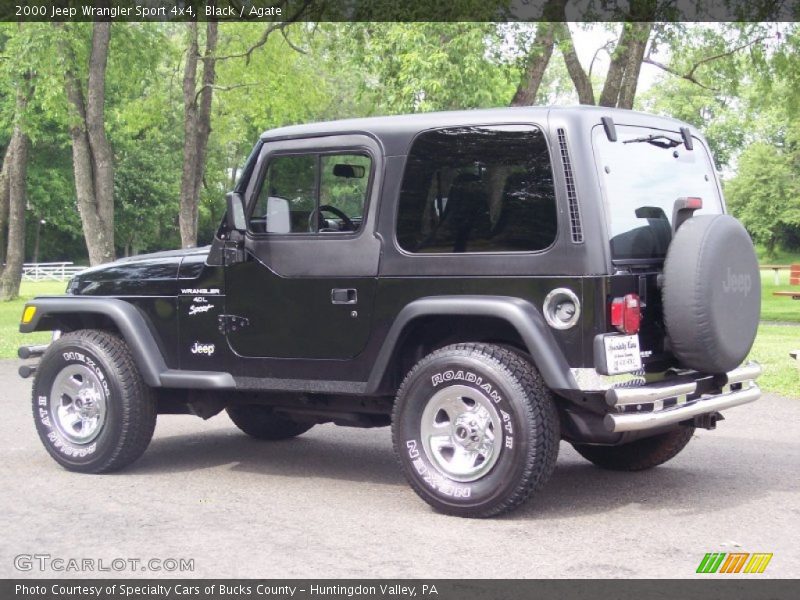 Black / Agate 2000 Jeep Wrangler Sport 4x4