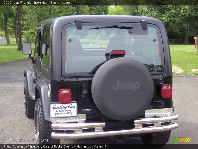 Black / Agate 2000 Jeep Wrangler Sport 4x4