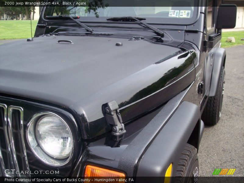 Black / Agate 2000 Jeep Wrangler Sport 4x4