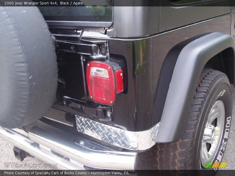 Black / Agate 2000 Jeep Wrangler Sport 4x4
