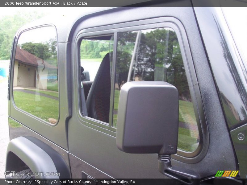 Black / Agate 2000 Jeep Wrangler Sport 4x4
