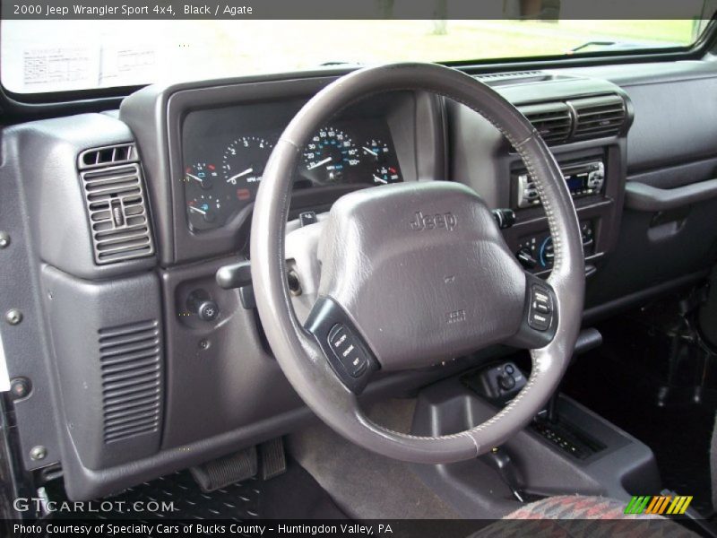  2000 Wrangler Sport 4x4 Steering Wheel