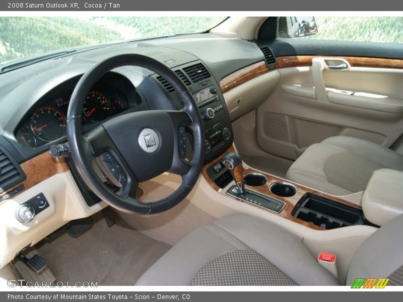 Tan Interior - 2008 Outlook XR 