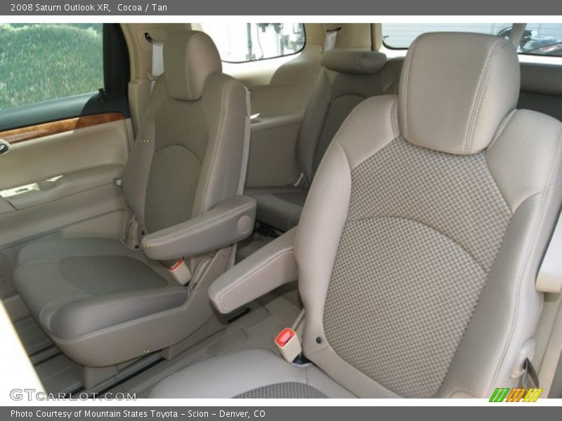 Rear Seat of 2008 Outlook XR