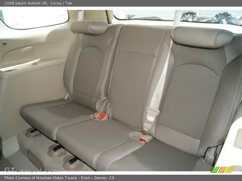 Rear Seat of 2008 Outlook XR