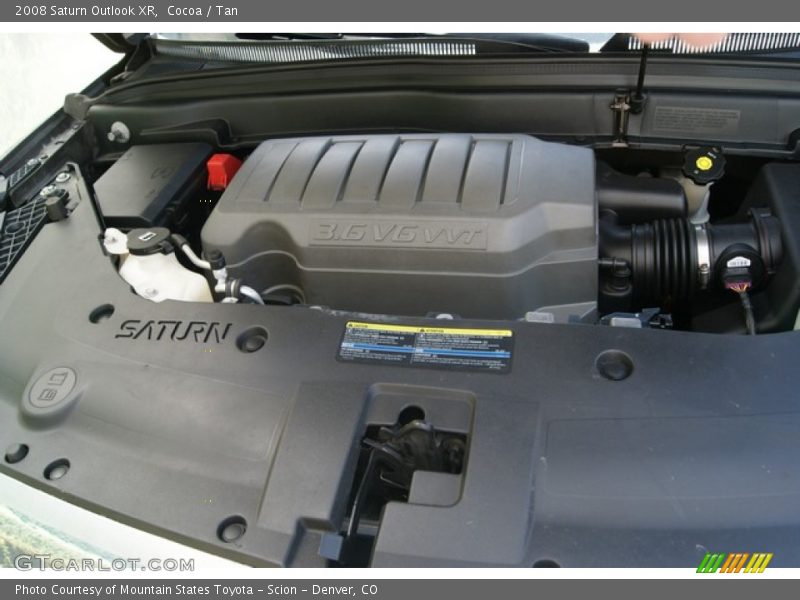  2008 Outlook XR Engine - 3.6 Liter DOHC 24-Valve VVT V6