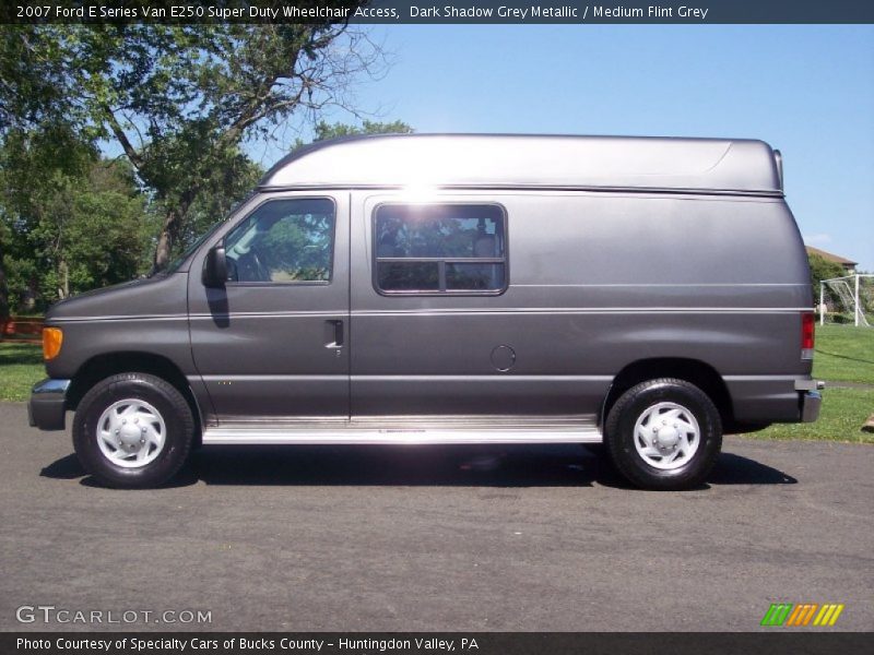 Dark Shadow Grey Metallic / Medium Flint Grey 2007 Ford E Series Van E250 Super Duty Wheelchair Access