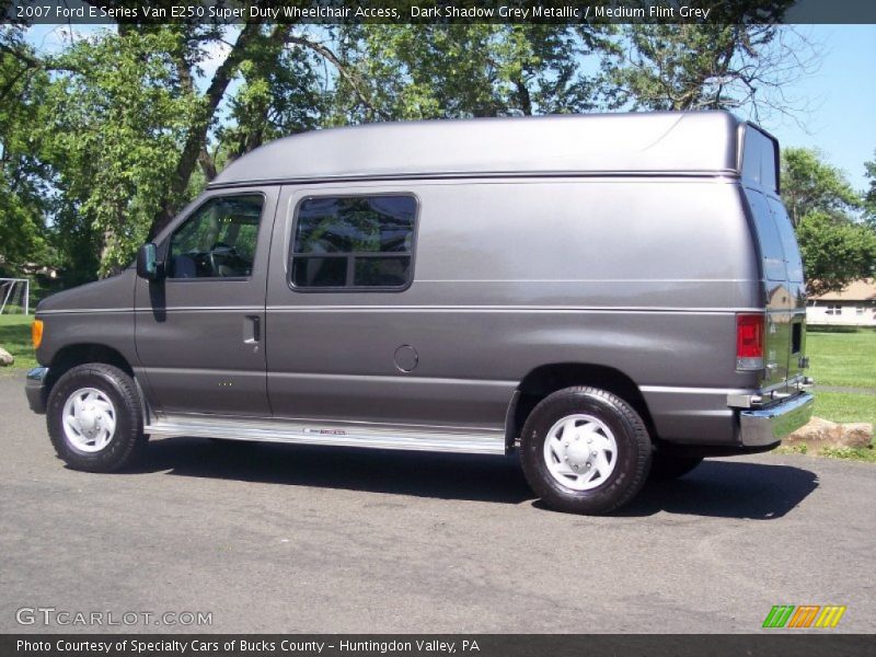 Dark Shadow Grey Metallic / Medium Flint Grey 2007 Ford E Series Van E250 Super Duty Wheelchair Access